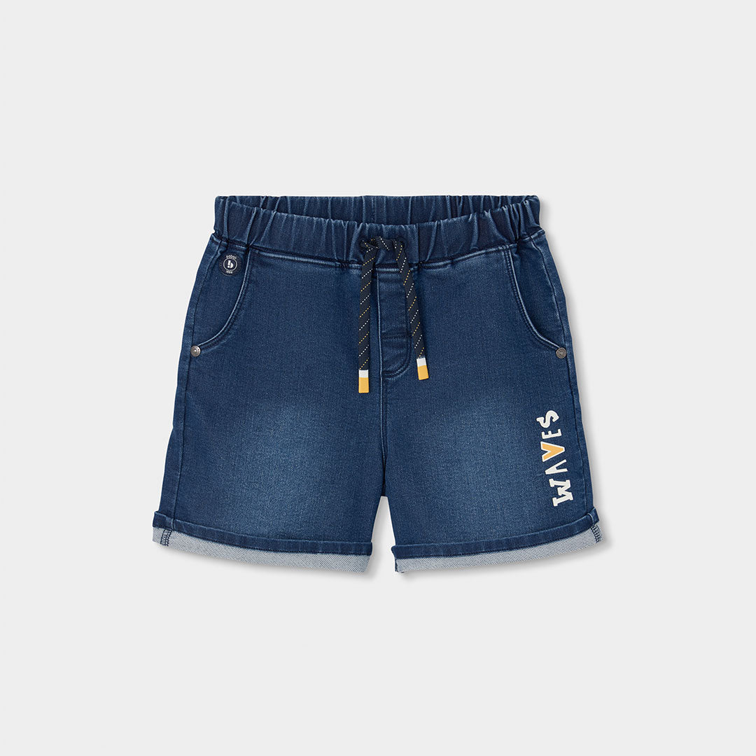 Short jeans ‘waves’ bambino