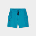 Short felpa leggera con tasconi
