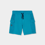 Short felpa leggera con tasconi