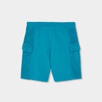 Short felpa leggera con tasconi