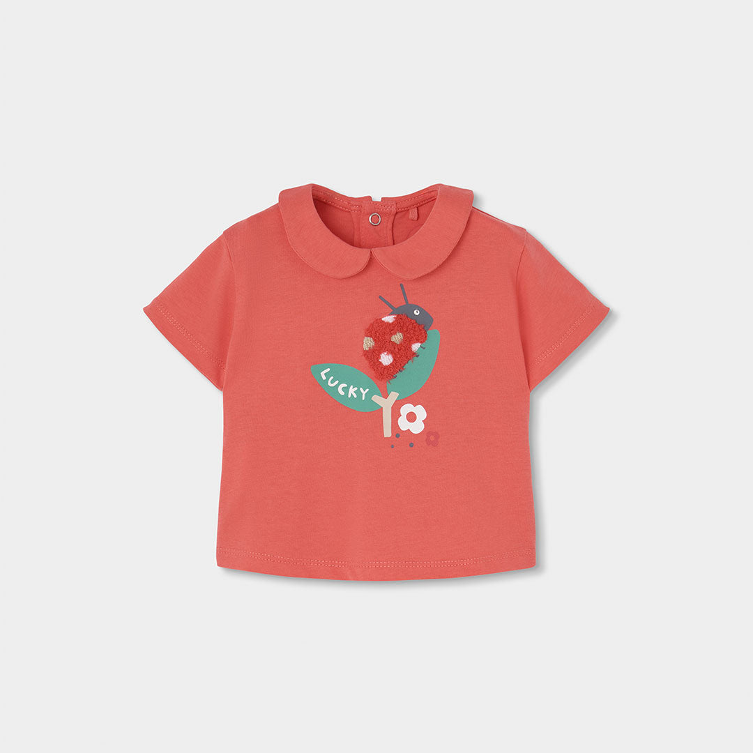 Completo neonata t-shirt mezza manica e legging 3/4
