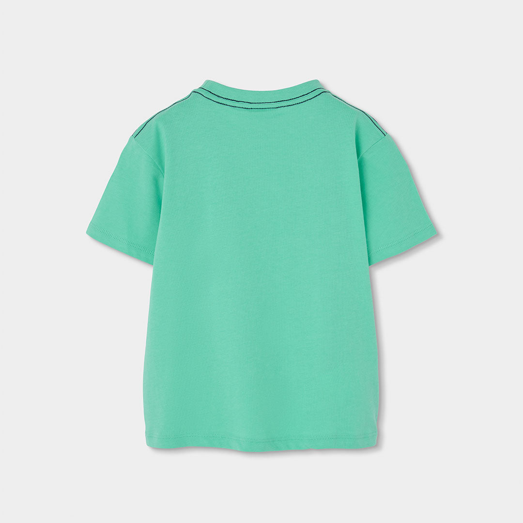 T-shirt mezza manica maschera e boccaglio