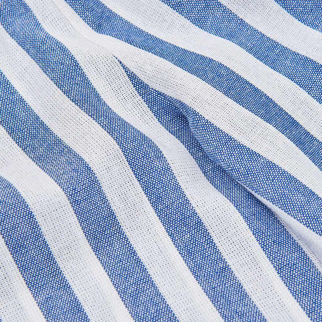 Pantaloni palazzo lino a righe bambina