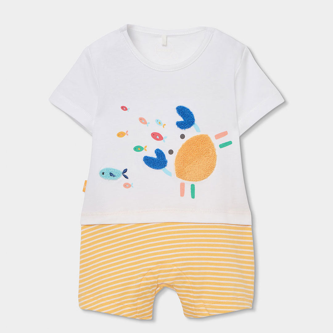 Tutina corta neonato granchio