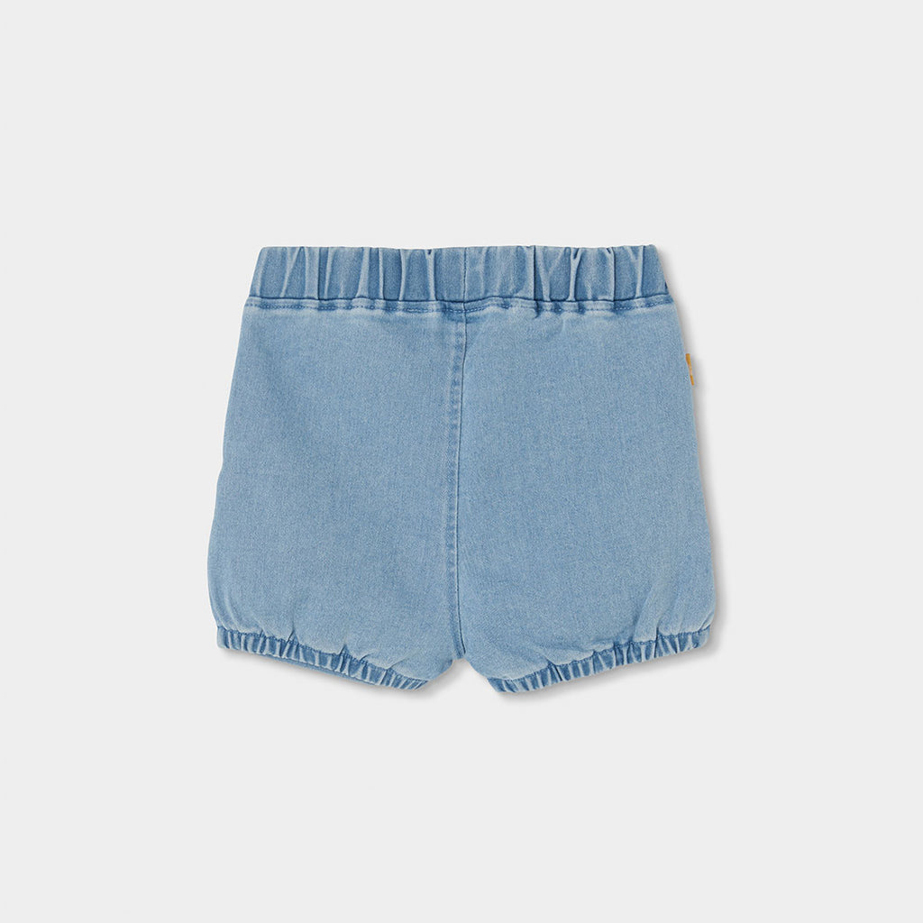 Completo neonato t-shirt mezza manica e short jeans