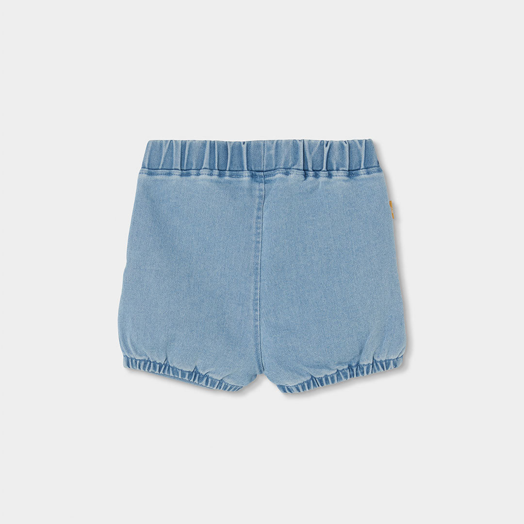 Completo neonato t-shirt mezza manica e short jeans