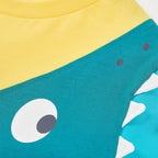T-shirt mezza manica coda 3D