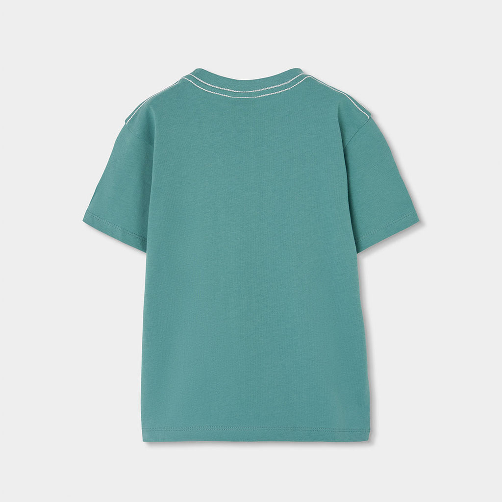 T-shirt mezza manica con marsupio 3D