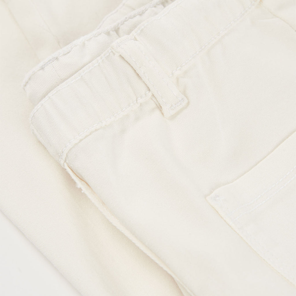 Pantaloni palazzo bianchi bambina