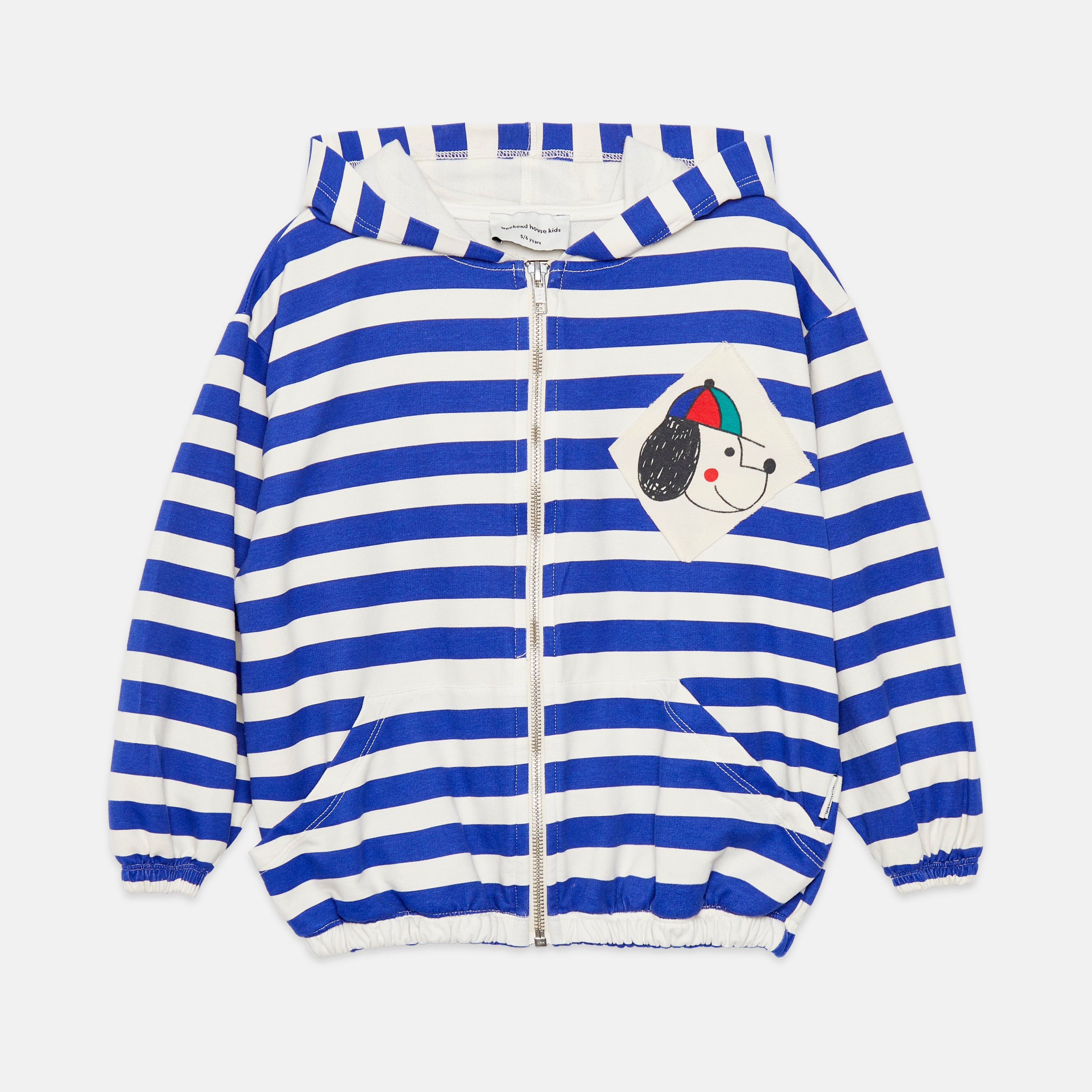 Felpa con cappuccio aperta