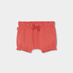 Completo neonata t-shirt giromanica con colletto e culotte