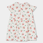 Vestito neonata cotone coccinelle