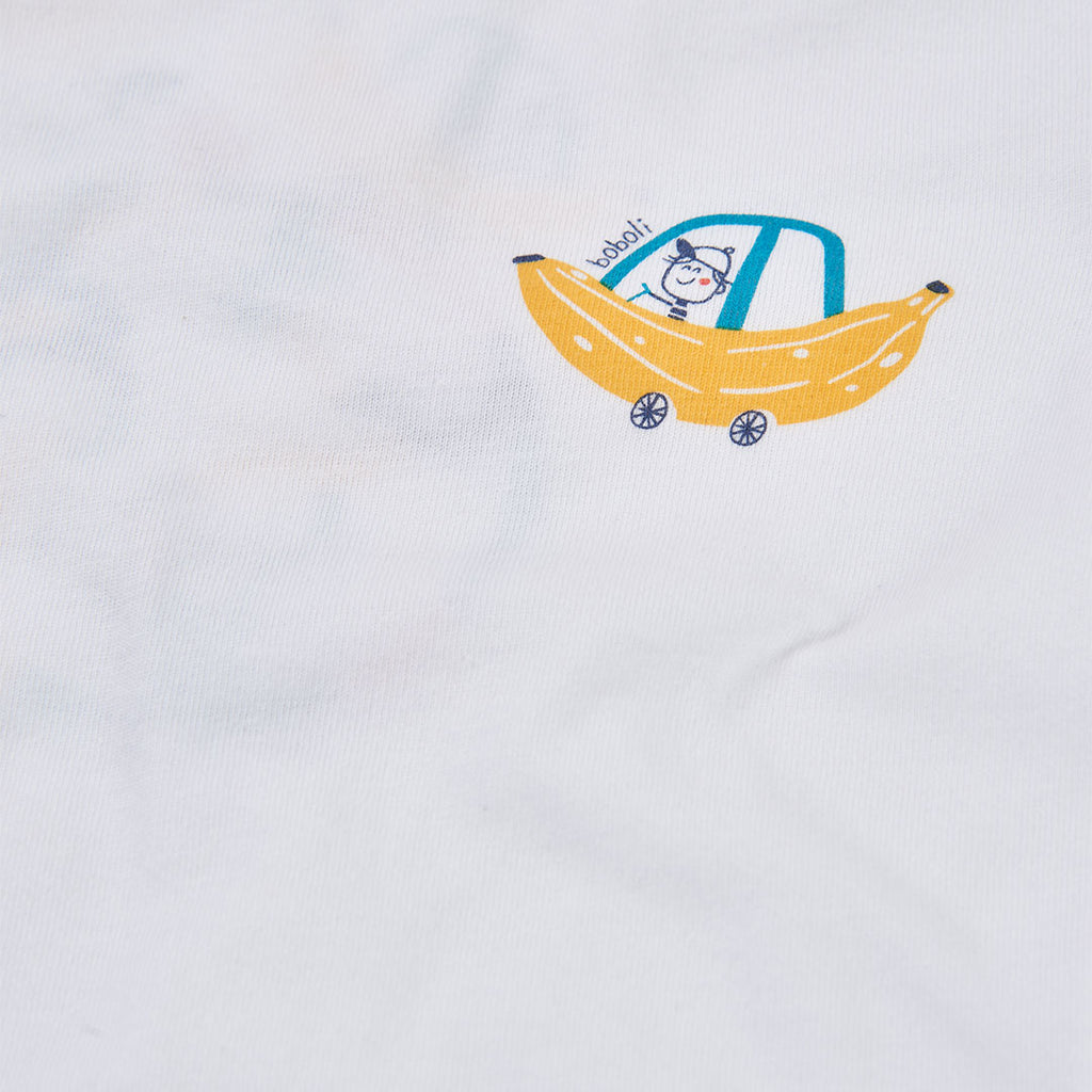 T-shirt manica lunga neonata fondo bianco 