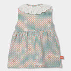 Vestito neonata colletto pizzo