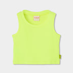 Canotta corta costine lime