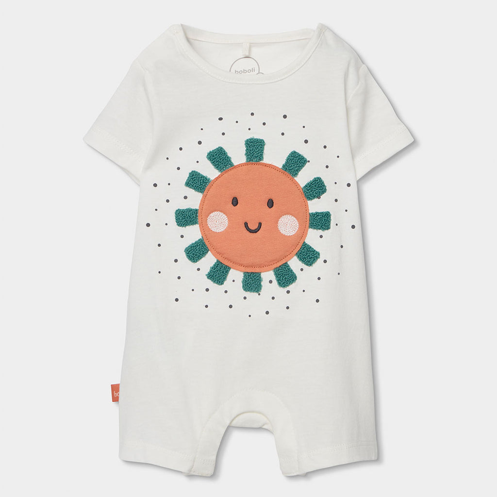 Tutina corta neonato sole