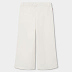 Pantaloni palazzo bianchi bambina
