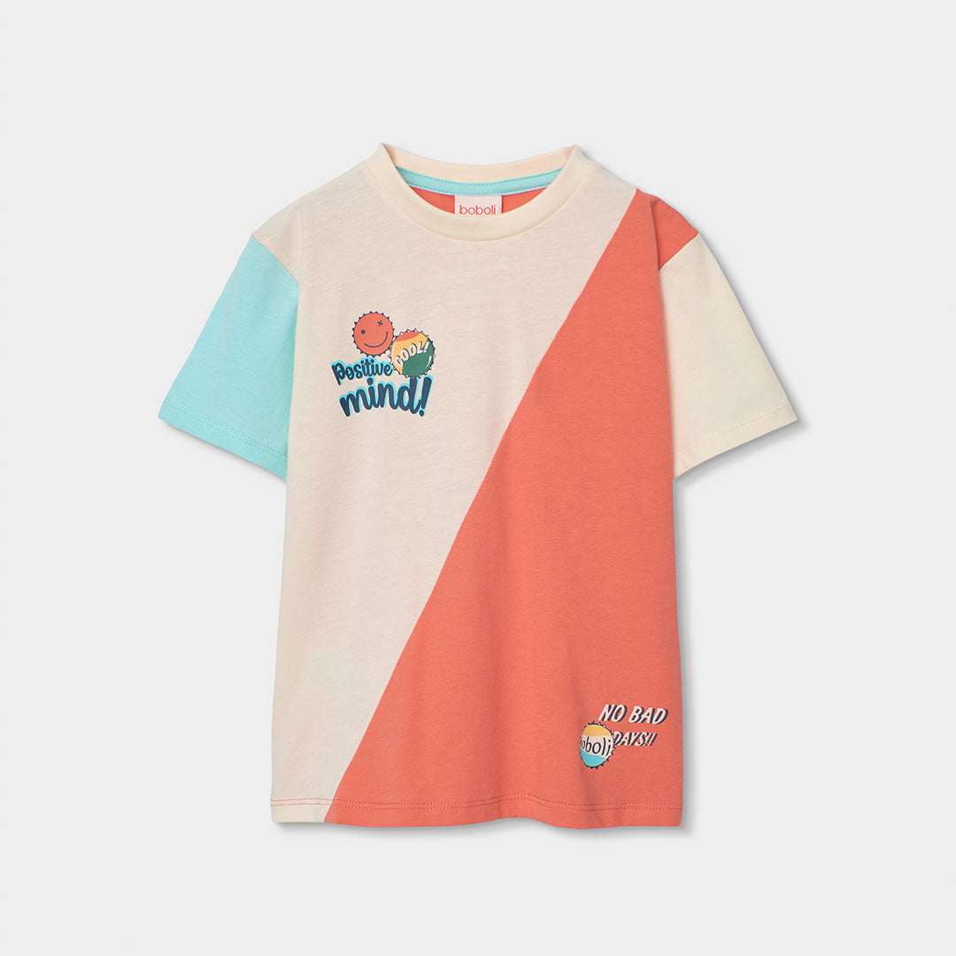 T-shirt mezza manica ‘positive mind’