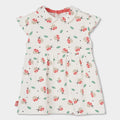 Vestito neonata cotone coccinelle