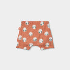Completo neonata camicetta con orlo tondo e culotte 