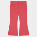 Pantalone a zampa cinque tasche