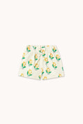 Short lino fiorellini