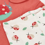 Completo neonata t-shirt mezza manica e legging 3/4