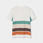 T-shirt mezza manica con bottoni