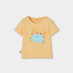 Completo neonato t-shirt mezza manica e short jeans