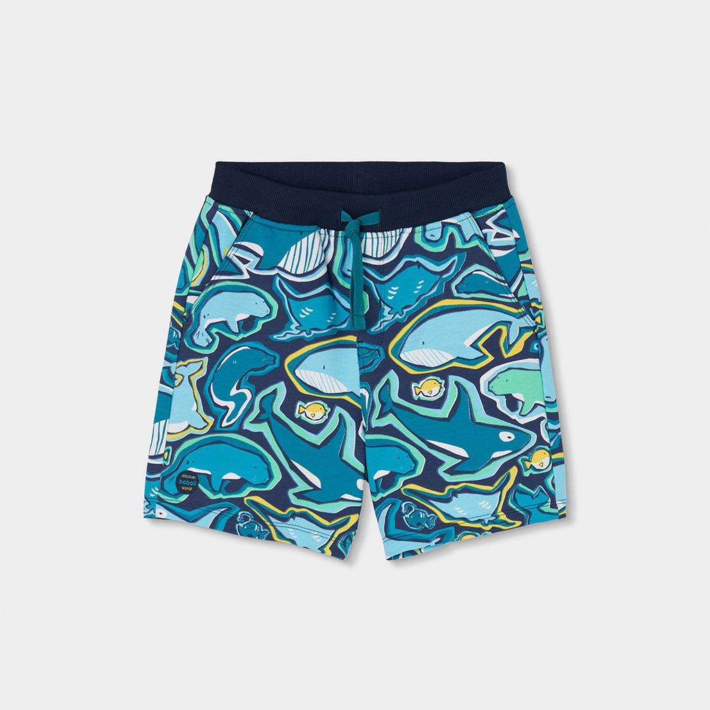 Short in felpa leggera balene e foche