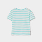 T-shirt mezza manica arricciata