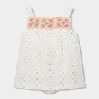 Vestito neonata top uncinetto