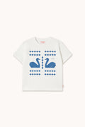 T-shirt mezza manica ‘Swans Diamonds’