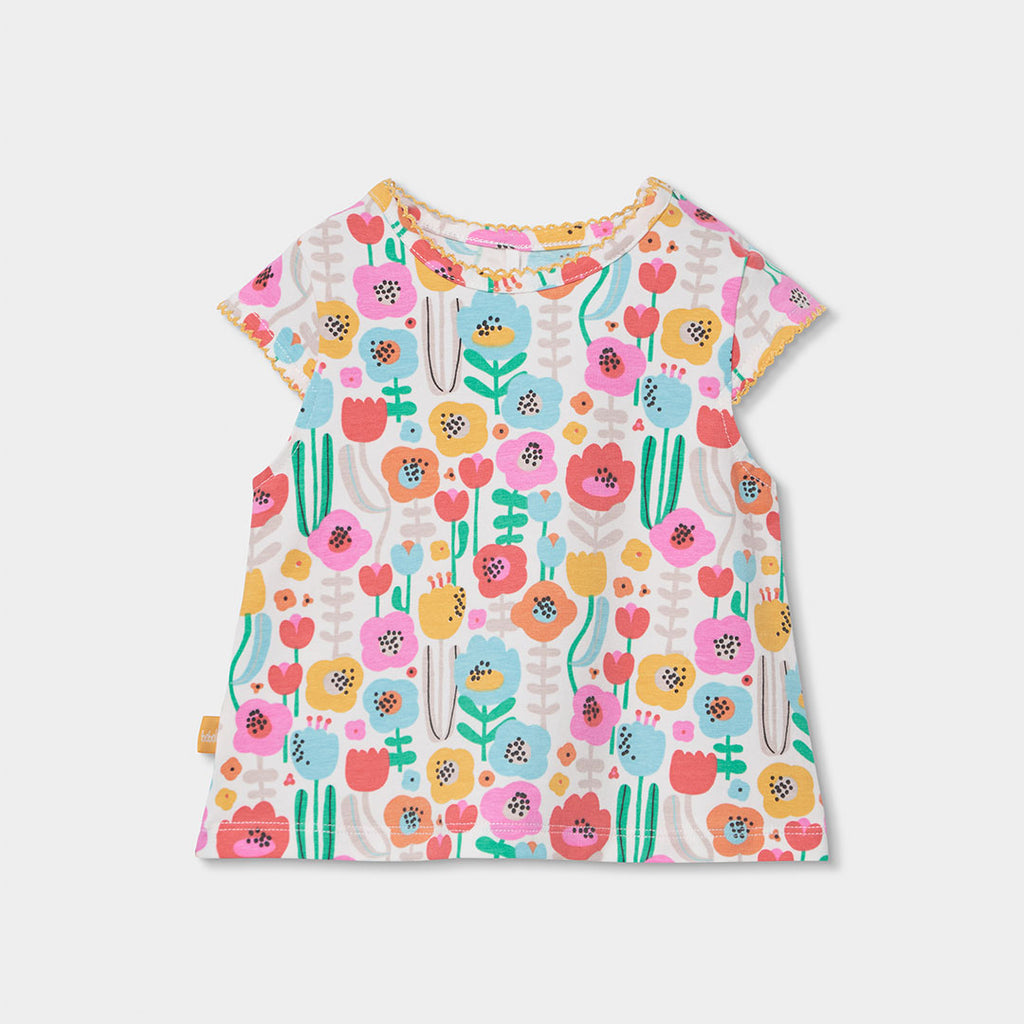 Completo salopette gonna e t-shirt mezza manica