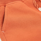 Short felpa leggera bambino arancio