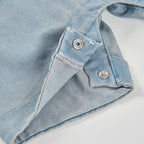 Completo polo mezza manica mille righe short neonato