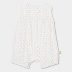 Pagliaccetto corto neonata con elefante 3D