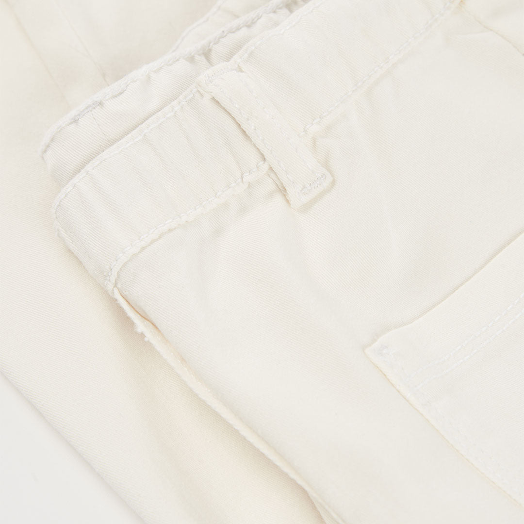 Pantaloni palazzo bianchi bambina