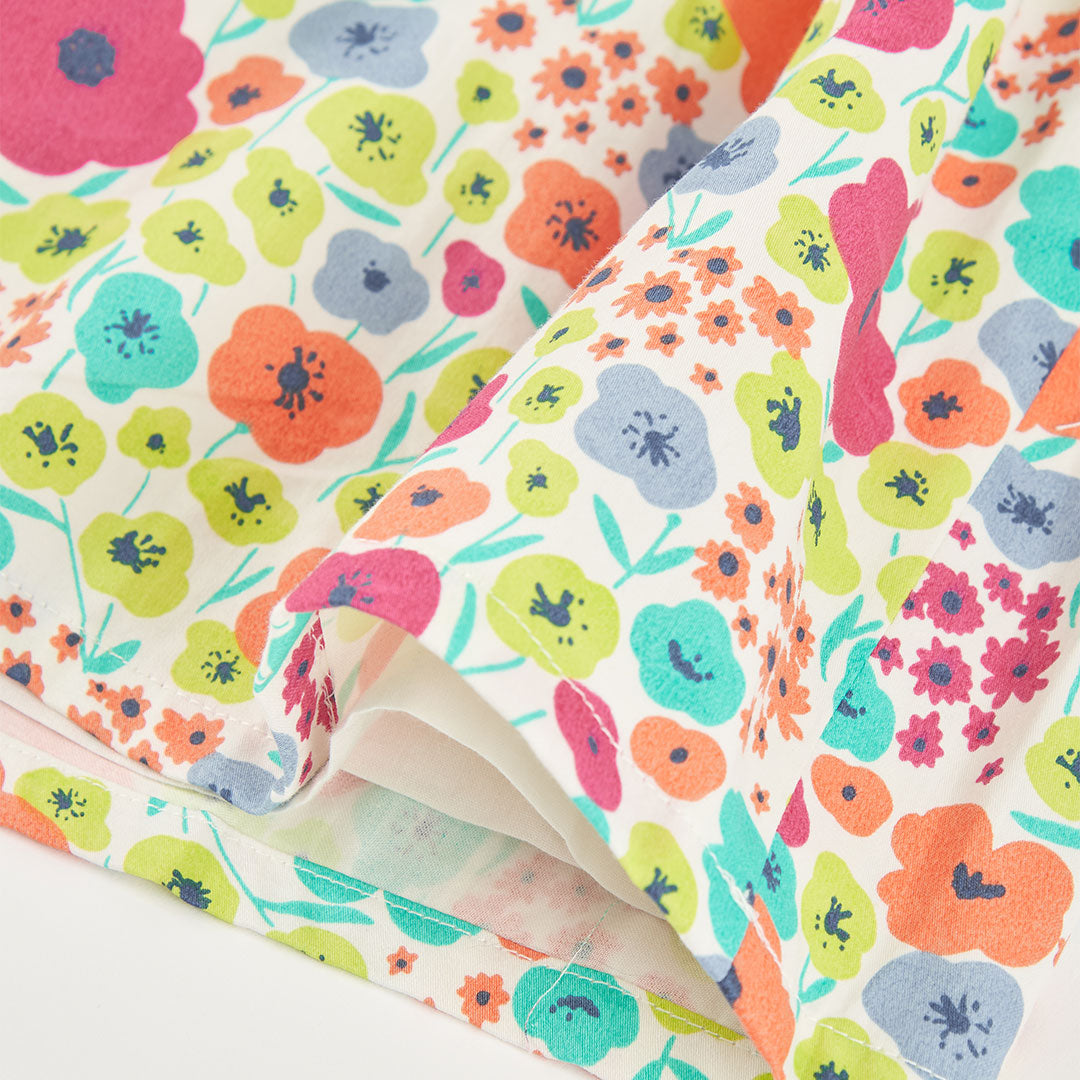 Vestito bambina con incrocio retro