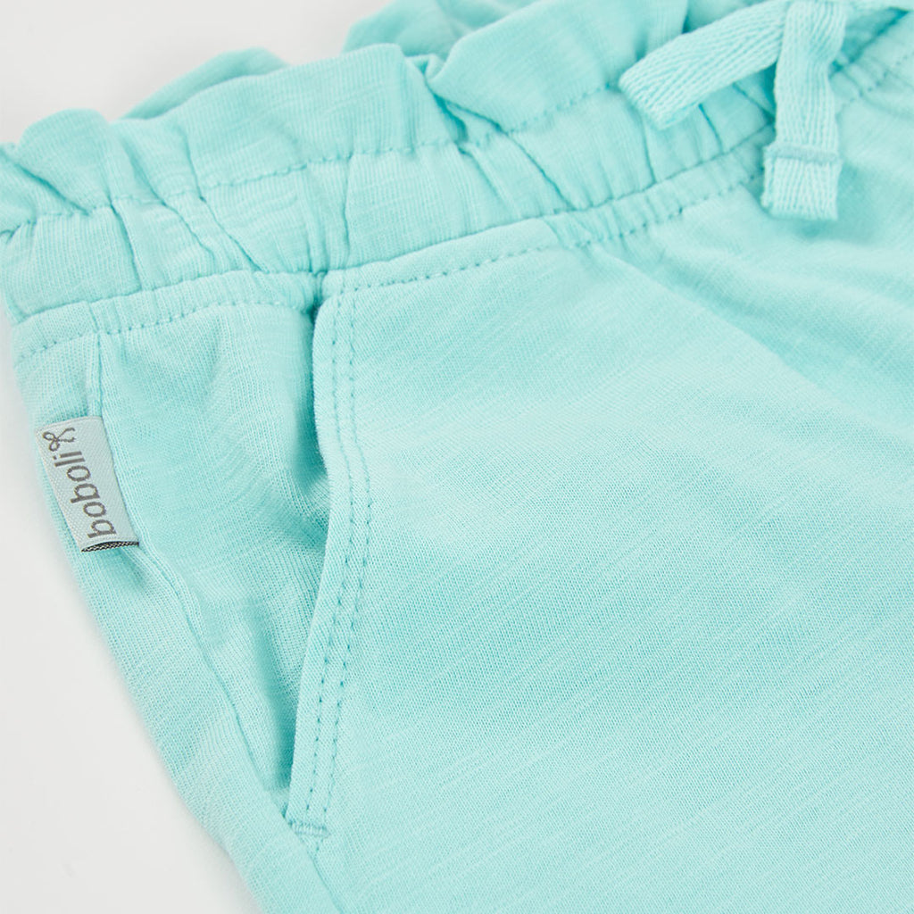 Short cotone vita a sacchetto