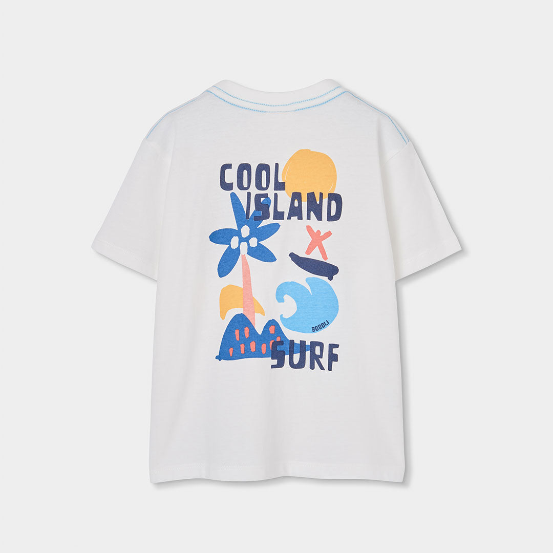 T-shirt mezza manica ‘cool island’
