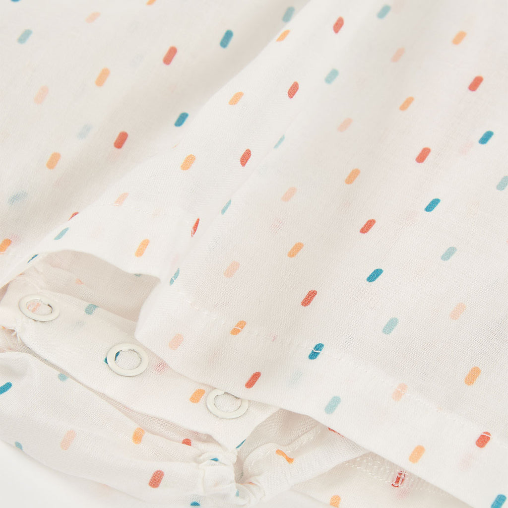 Vestito neonata top uncinetto