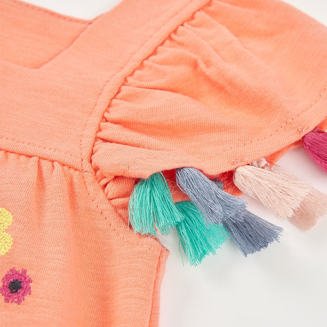 Vestito svasato giromanica