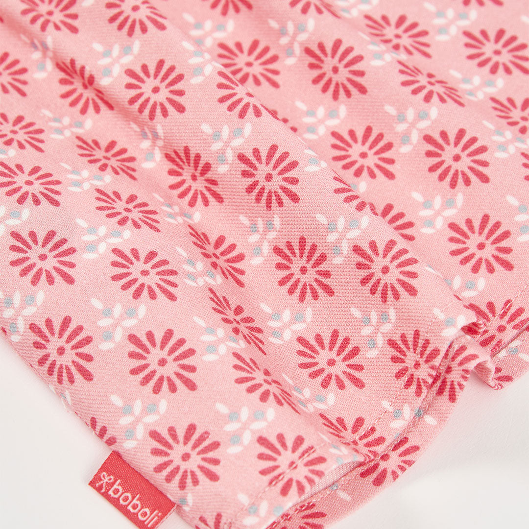 Camicia cotone bambina con maniche a a ventaglio