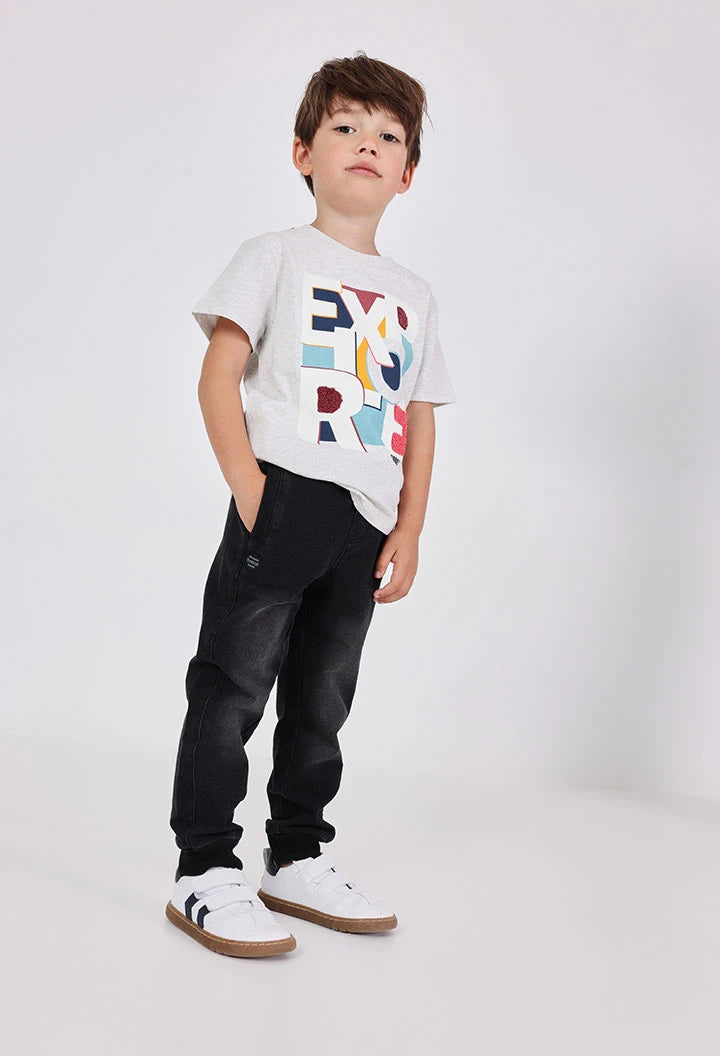 Pantaloni elasticizzati jeans bimbo
