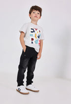 Pantaloni elasticizzati jeans bimbo