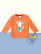 Maglietta manica lunga  Maura the Mouse - neonato