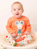 Maglietta manica lunga  Maura the Mouse - neonato