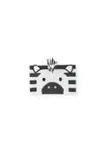 Scaldacollo zebra per neonati antracite