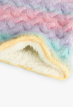 Scaldacollo per ragazza arcobaleno